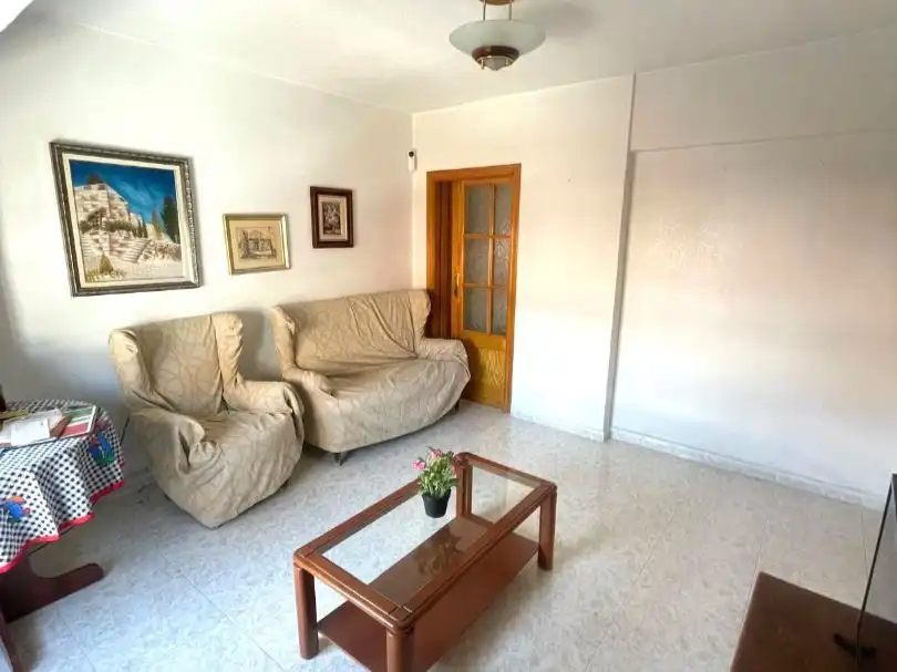 Living room of Flat for sale in  Murcia Capital  with Air Conditioner and Balcony
