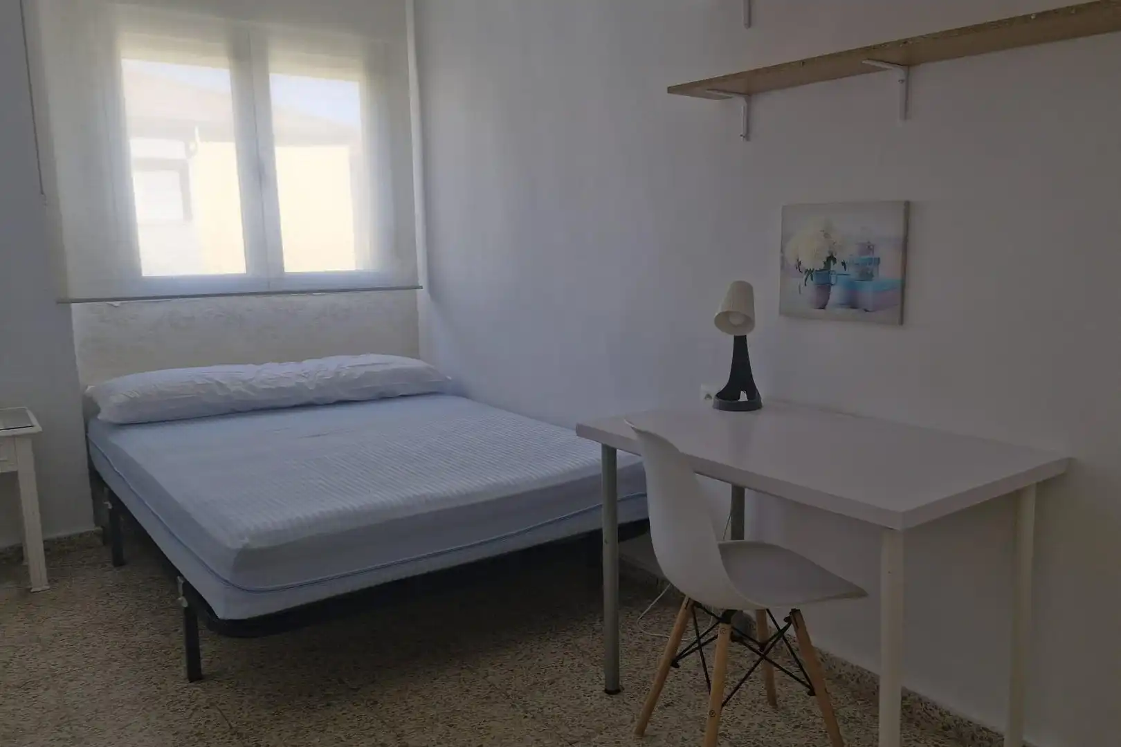 Bedroom of Flat for rent in Granada  with Furnished and Balcony