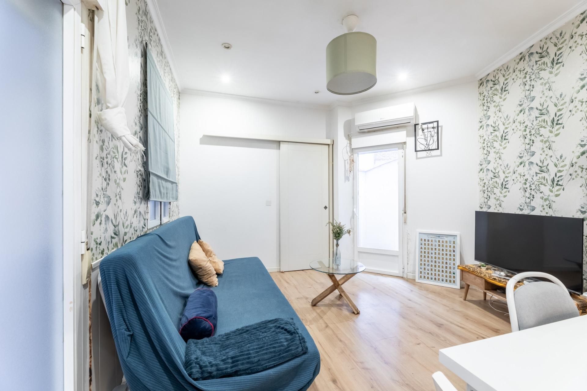 Sala de estar de Apartamento en venta en  Madrid Capital con Aire acondicionado y Calefacción