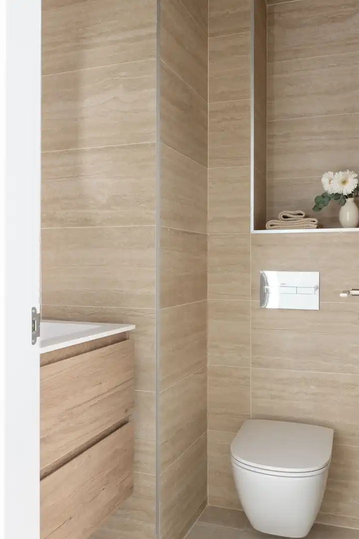 Baño de Apartamento en venta en Málaga con Balcón