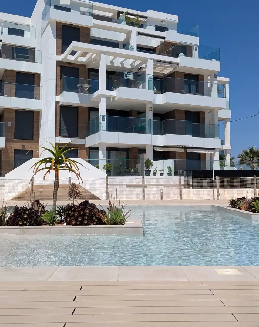 Piscina de Piso en venta en Els Poblets con Aire acondicionado, Calefacción y Terraza