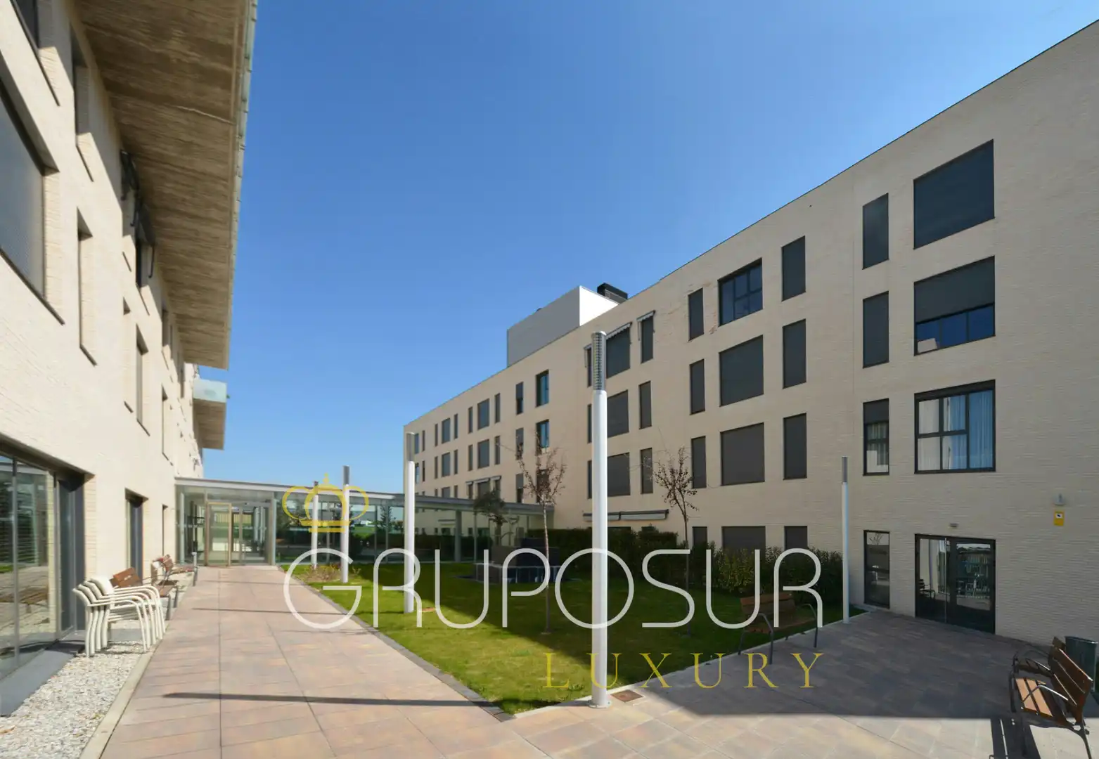 Vista exterior de Piso en venta en Valladolid con Calefacción, Jardín privado y Parquet
