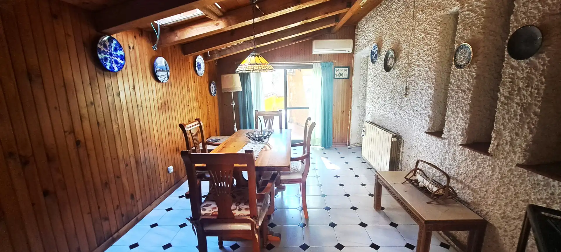 Menjador de Casa o xalet en venda en Talamanca de Jarama amb Calefacció, Jardí privat i Forn
