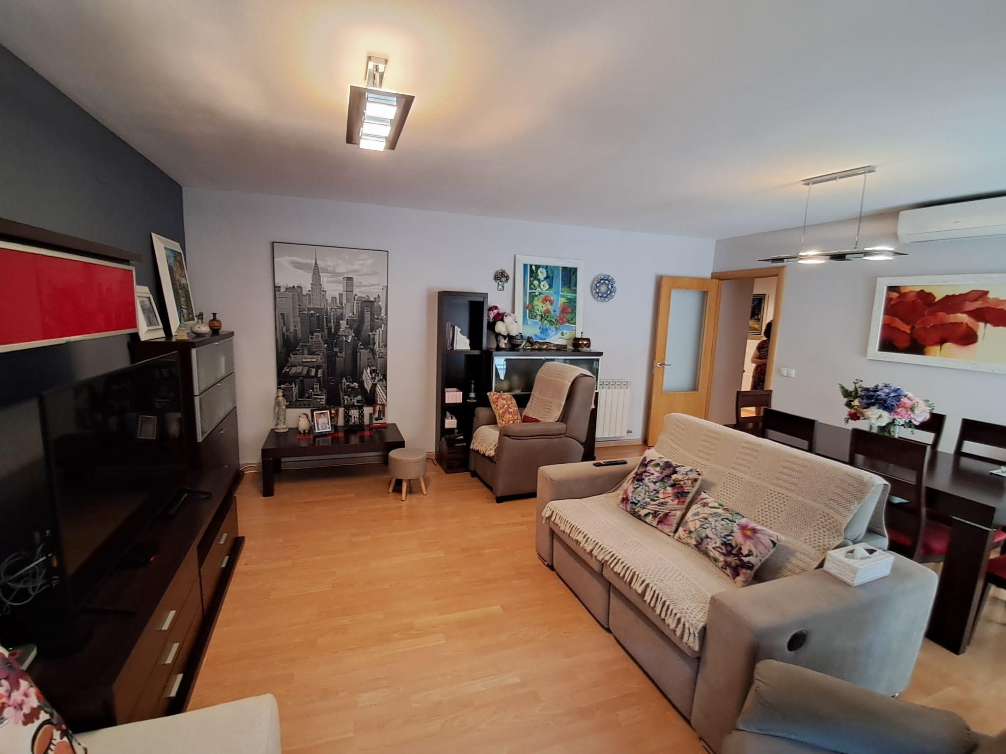 Living room of Flat for sale in  Lleida Capital  with Air Conditioner, Heating and Terrace