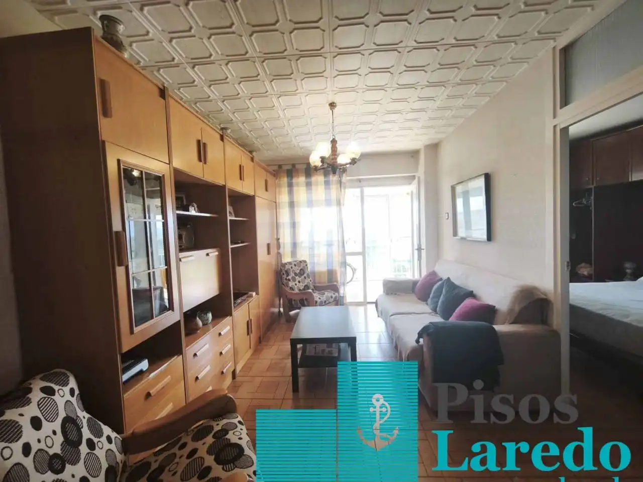 Sala de estar de Piso en venta en Laredo