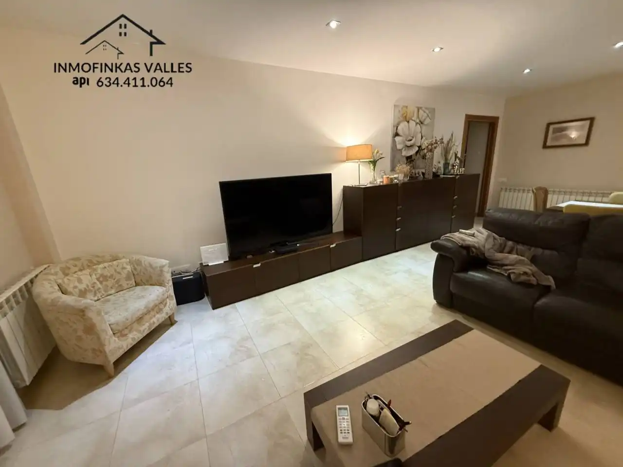 Sala de estar de Casa o chalet en venta en Caldes de Montbui con Aire acondicionado, Calefacción y Jardín privado