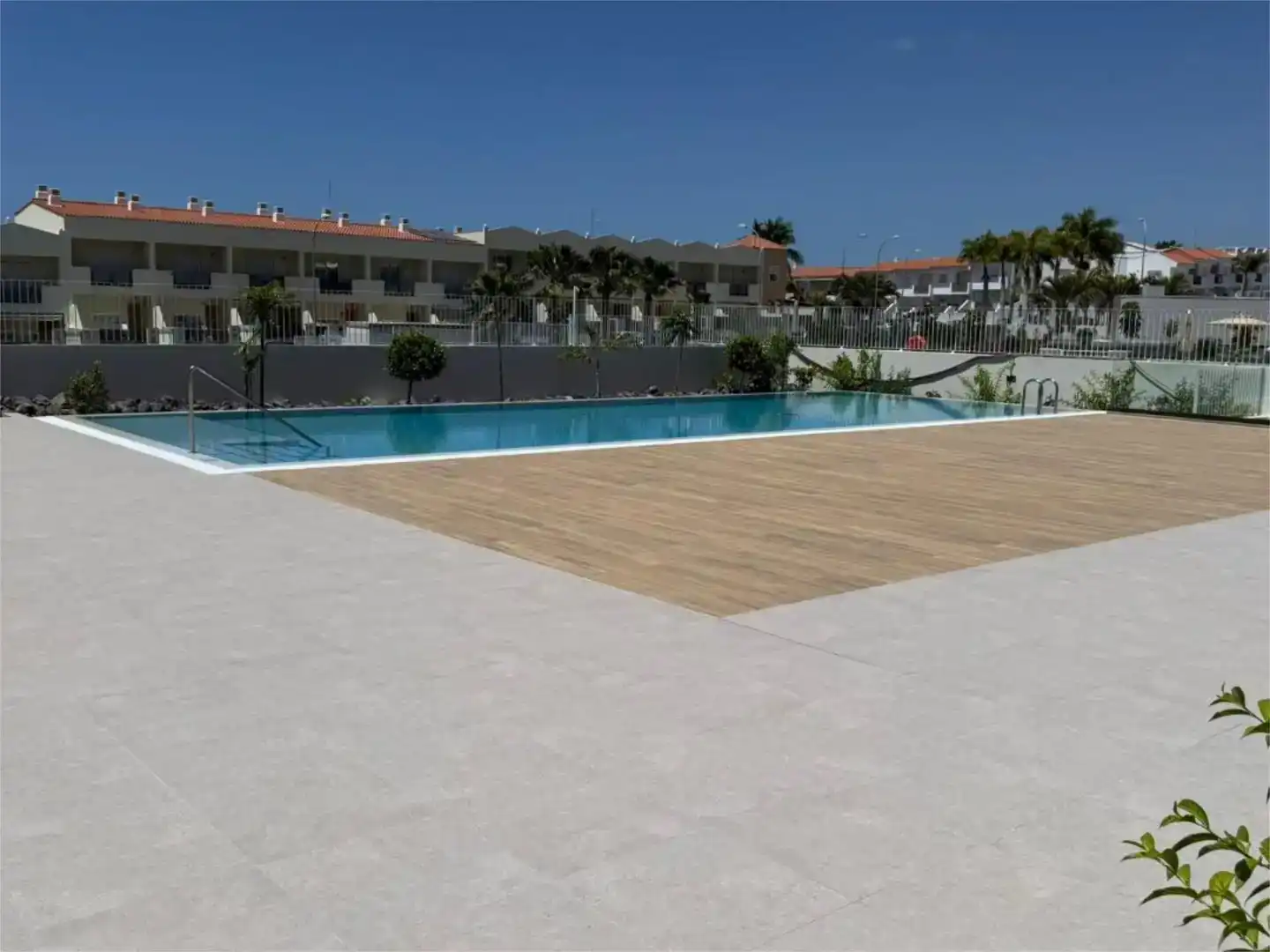 Schwimmbecken von Wohnung zur Miete in Adeje mit Schwimmbad