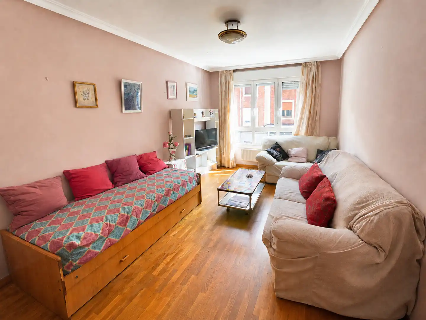 Sala de estar de Apartamento en venta en Gijón  con Calefacción, Amueblado y Horno