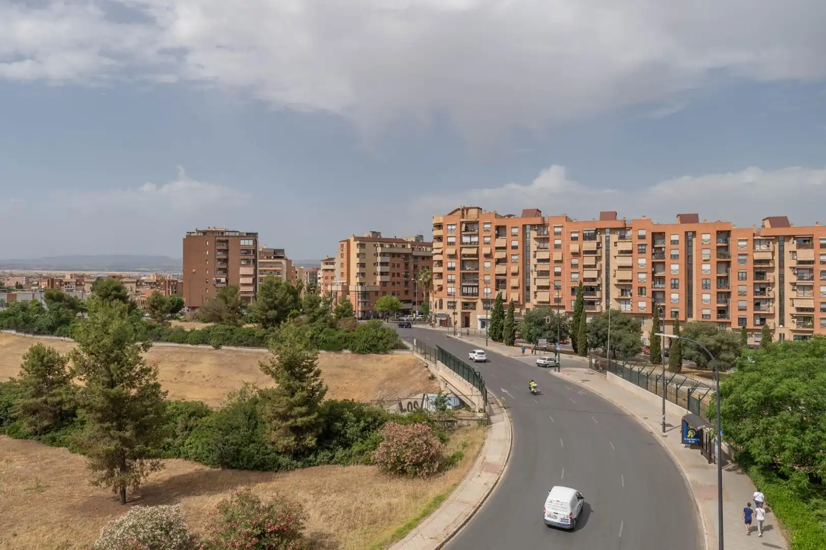 Exterior view of Flat for sale in Granada  with Air Conditioner, Furnished and Balcony