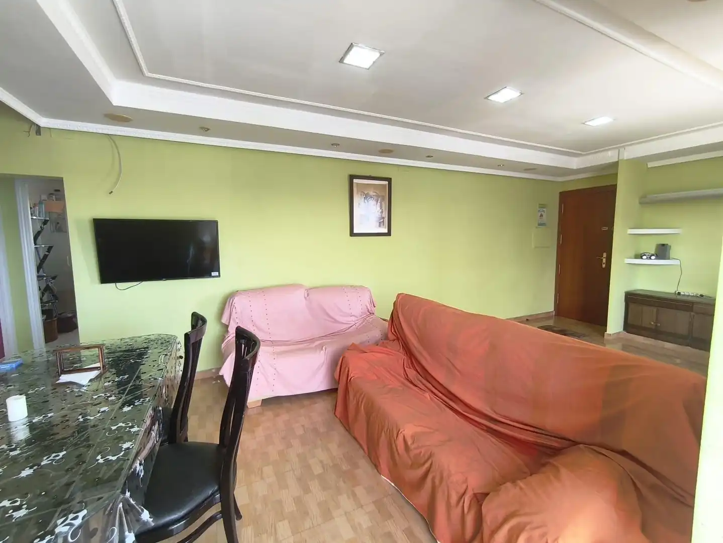 Sala d'estar de Dúplex en venda en Alicante / Alacant amb Aire condicionat, Traster i Moblat