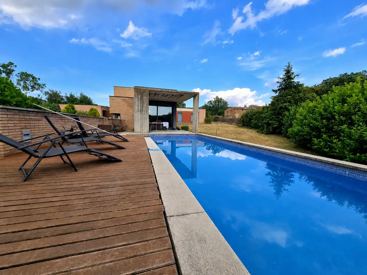 Piscina de Casa o xalet en venda en Seva amb Calefacció, Jardí privat i Terrassa