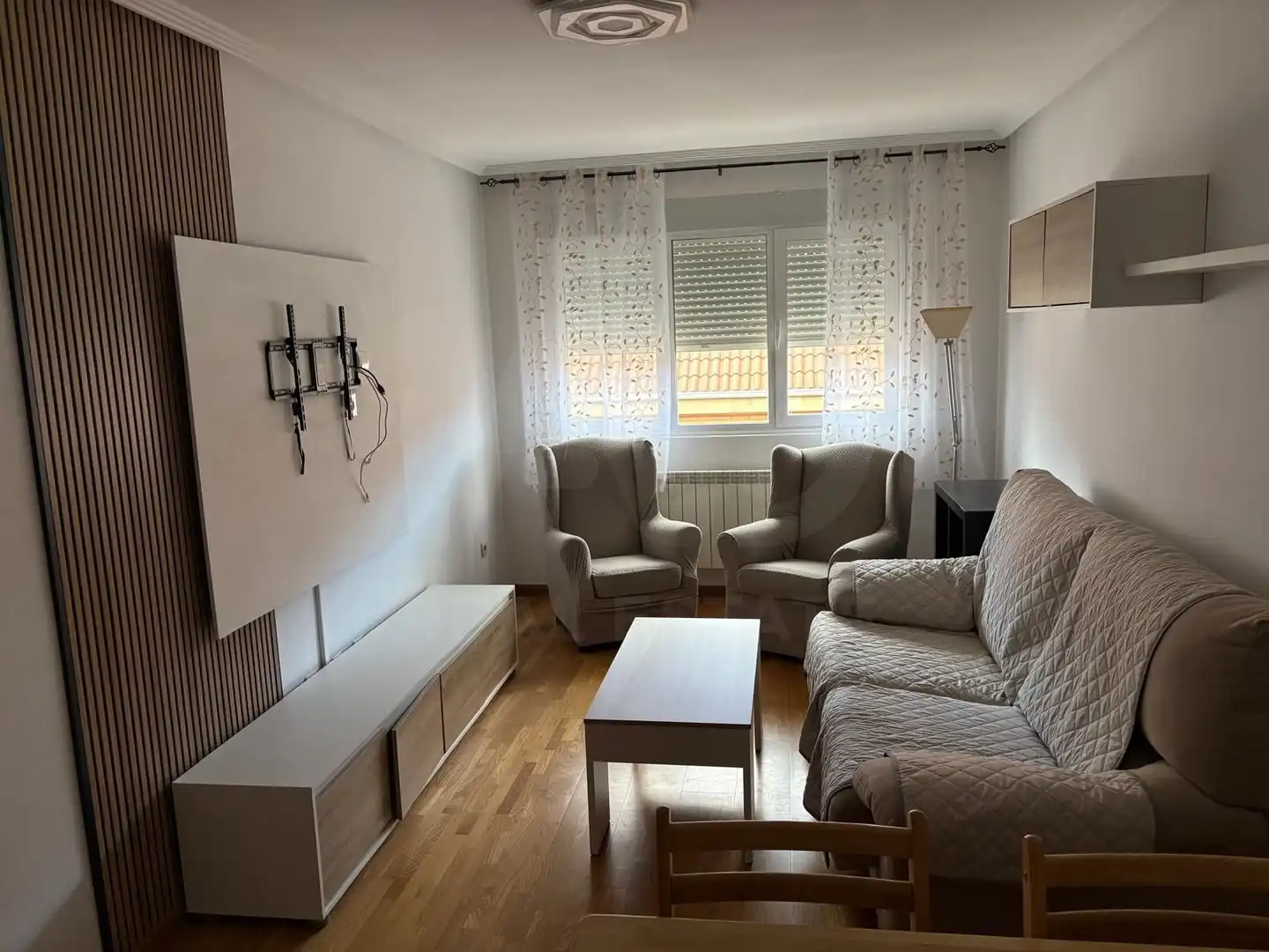 Sala de estar de Piso en venta en Villaquilambre con Calefacción y Terraza