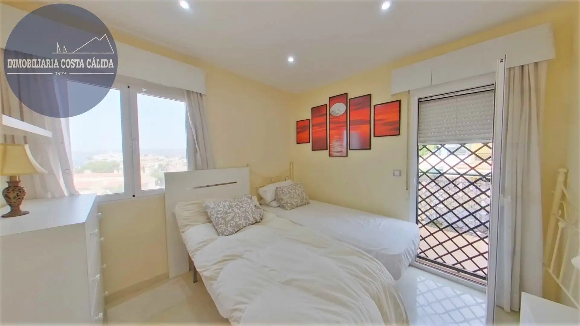 Habitación de Dúplex en venta en Águilas con Aire acondicionado, Calefacción y Jardín privado