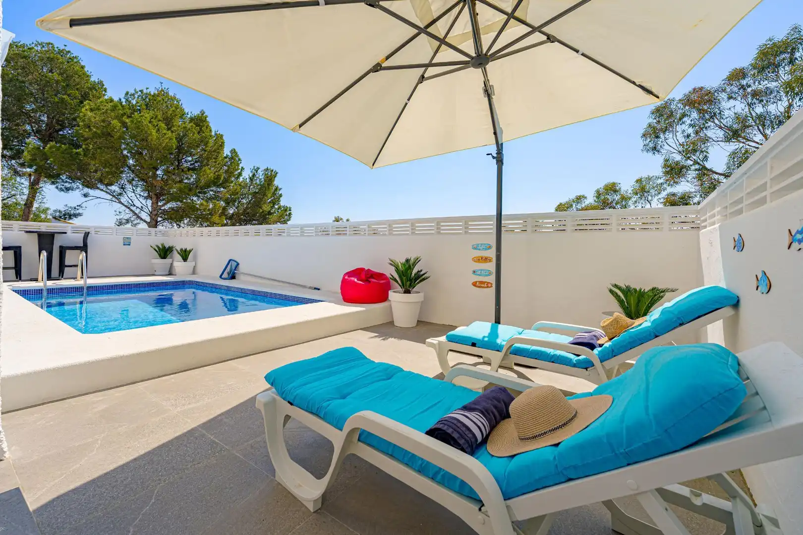 Terraza de Casa o chalet en venta en La Nucia con Aire acondicionado, Calefacción y Jardín privado