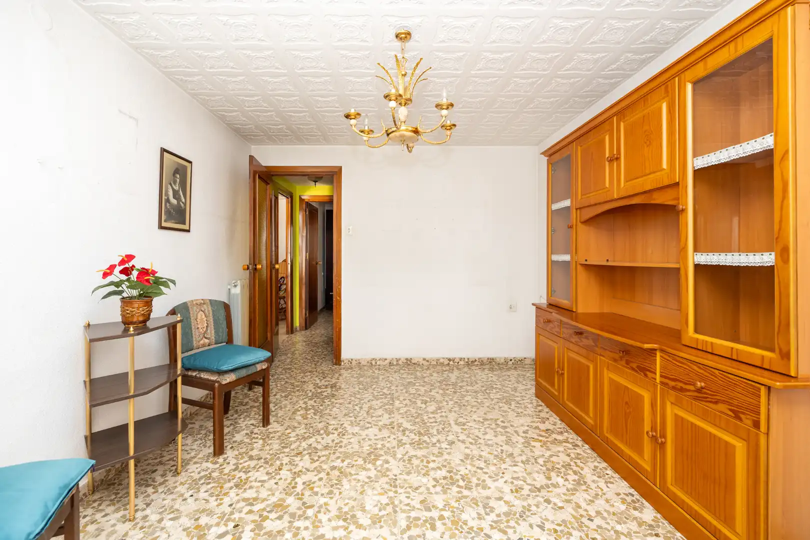 Sala d'estar de Pis en venda en Granada amb Calefacció, Traster i Balcó