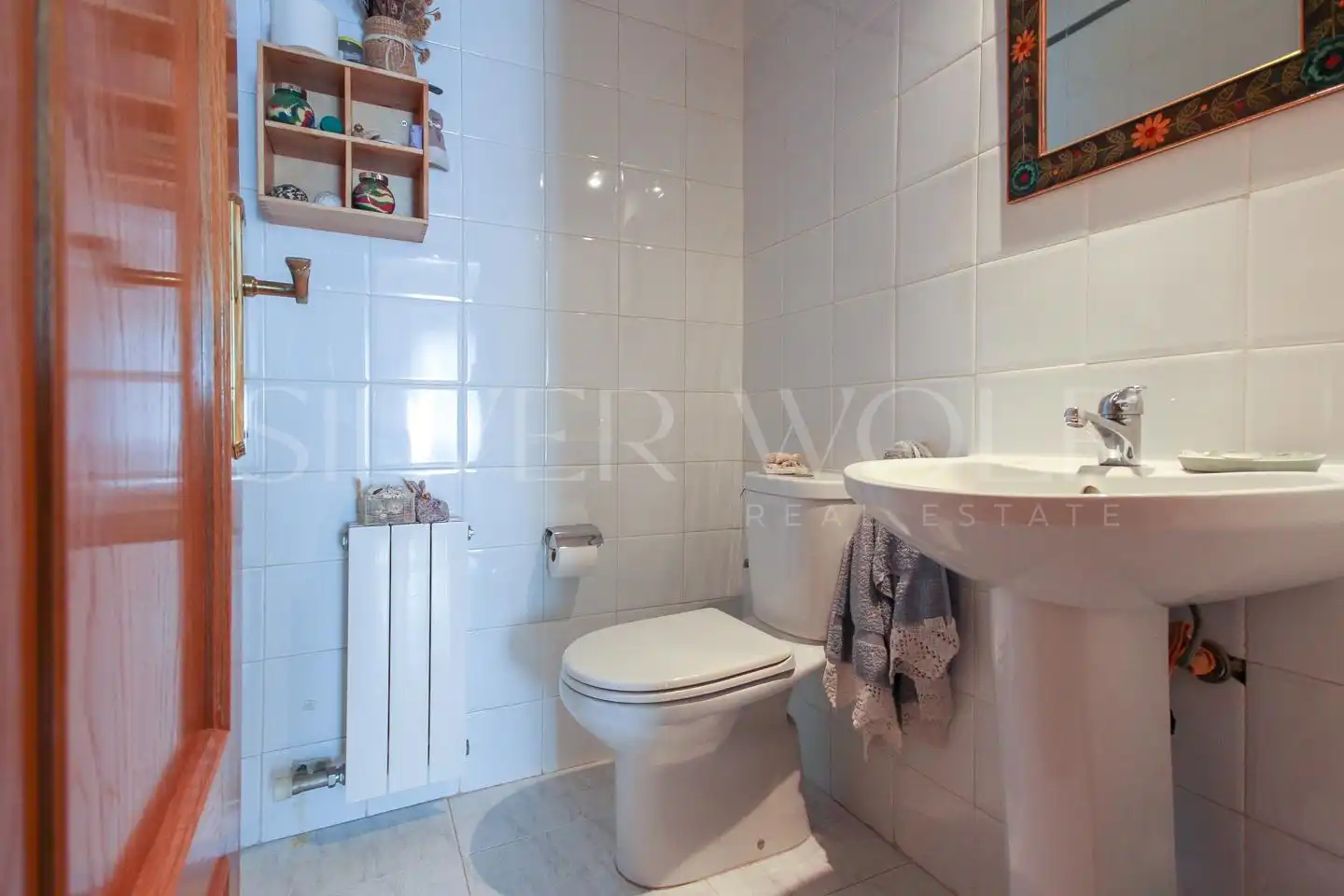Baño de Casa o chalet en venta en Òrrius con Aire acondicionado, Calefacción y Jardín privado