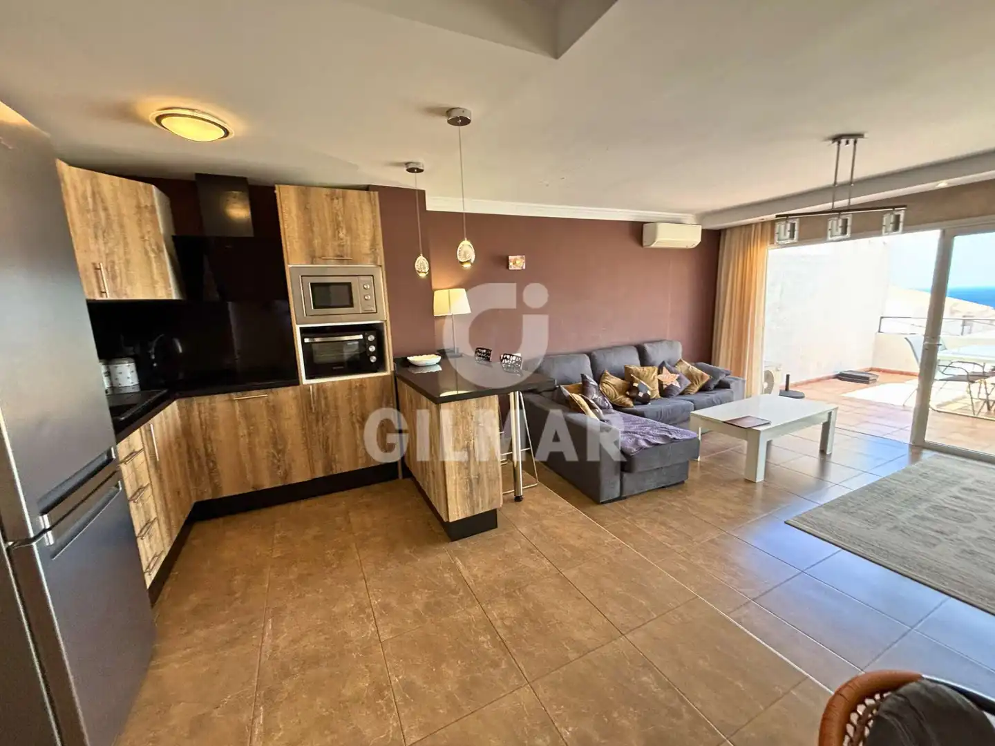 Wohnzimmer von Maisonette zum Verkauf in Adeje mit Terrasse, Möbliert und Gemeinschaftspool