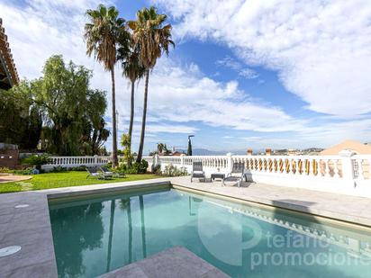 Swimming pool of House or chalet for sale in Málaga Capital  with Air Conditioner, Private garden and Terrace