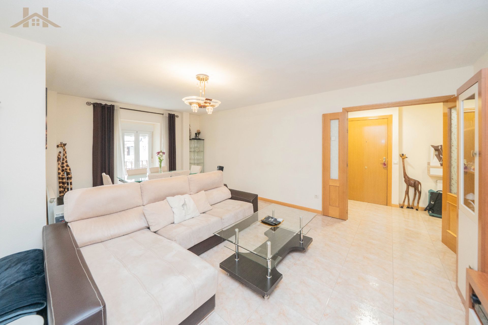 Living room of Flat for sale in El Escorial  with Heating, Parquet flooring and Terrace