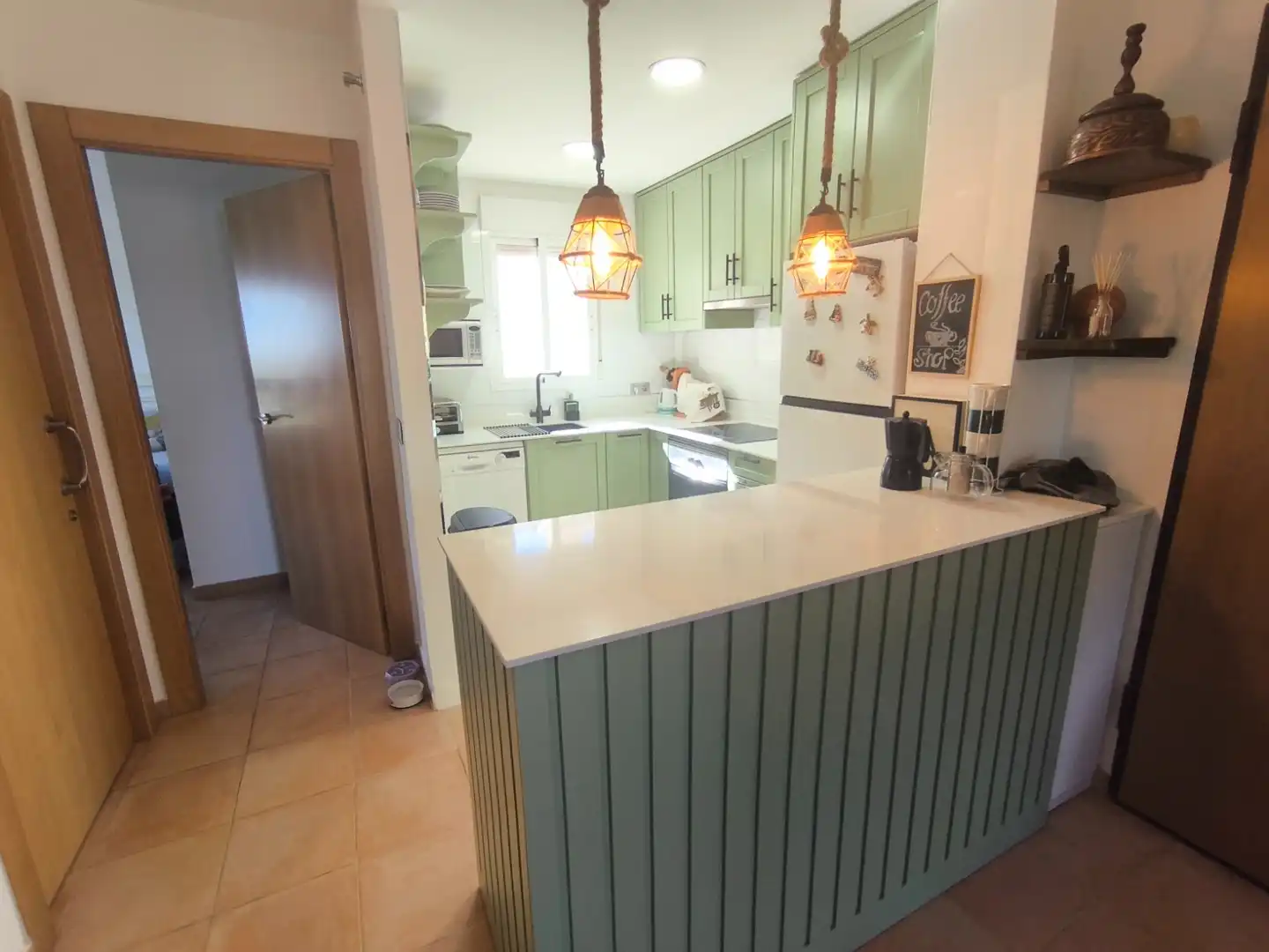 Kitchen of Attic for sale in Cartagena  with Air Conditioner, Heating and Terrace