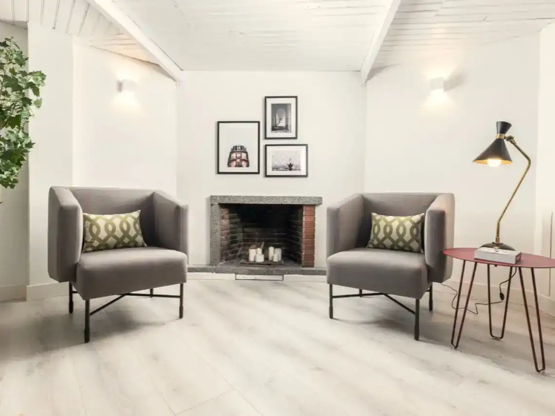 Wohnzimmer von Dachboden zur Miete in  Madrid Capital mit Klimaanlage