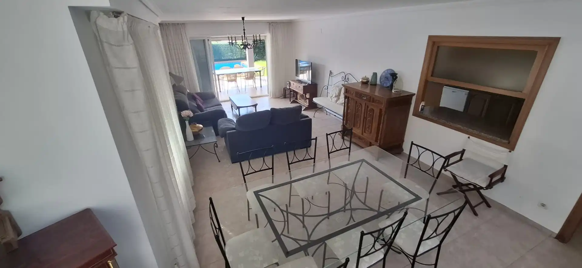 Sala de estar de Casa o chalet en venta en Benicasim / Benicàssim con Calefacción, Jardín privado y Terraza
