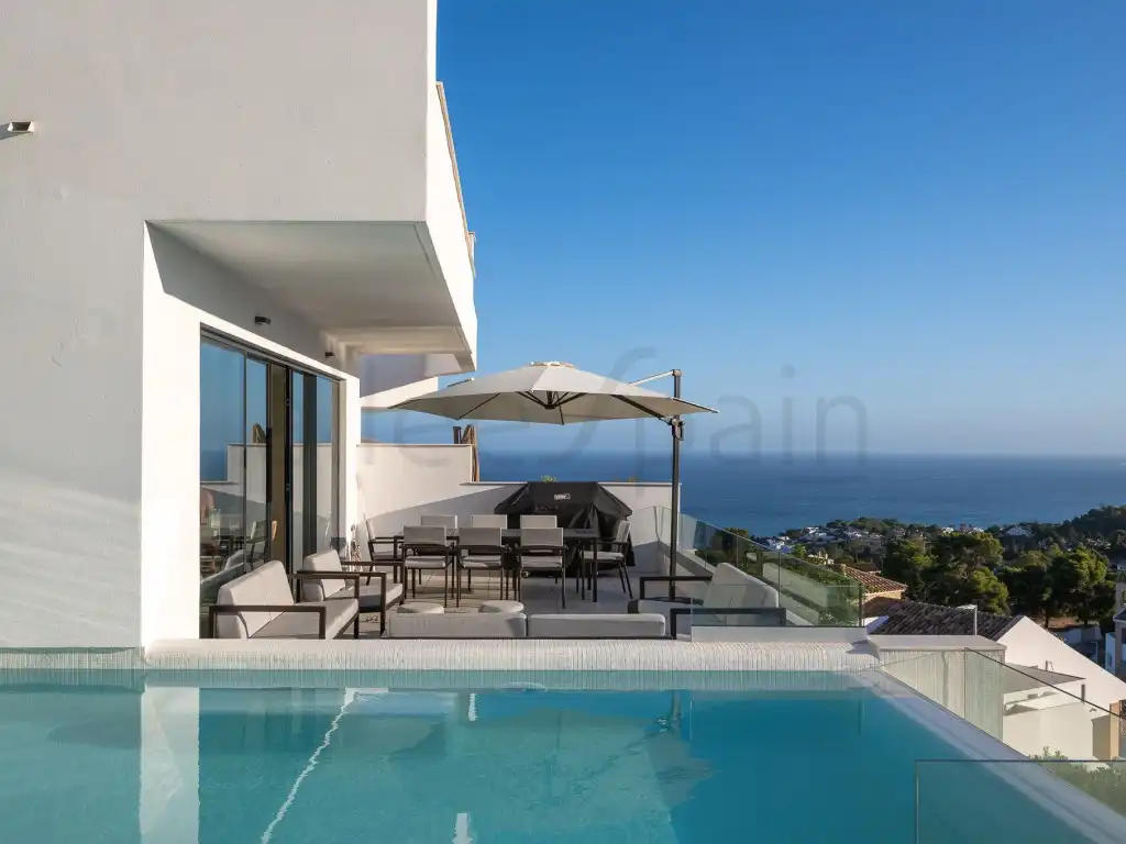 Terraza de Casa o chalet en venta en Benalmádena