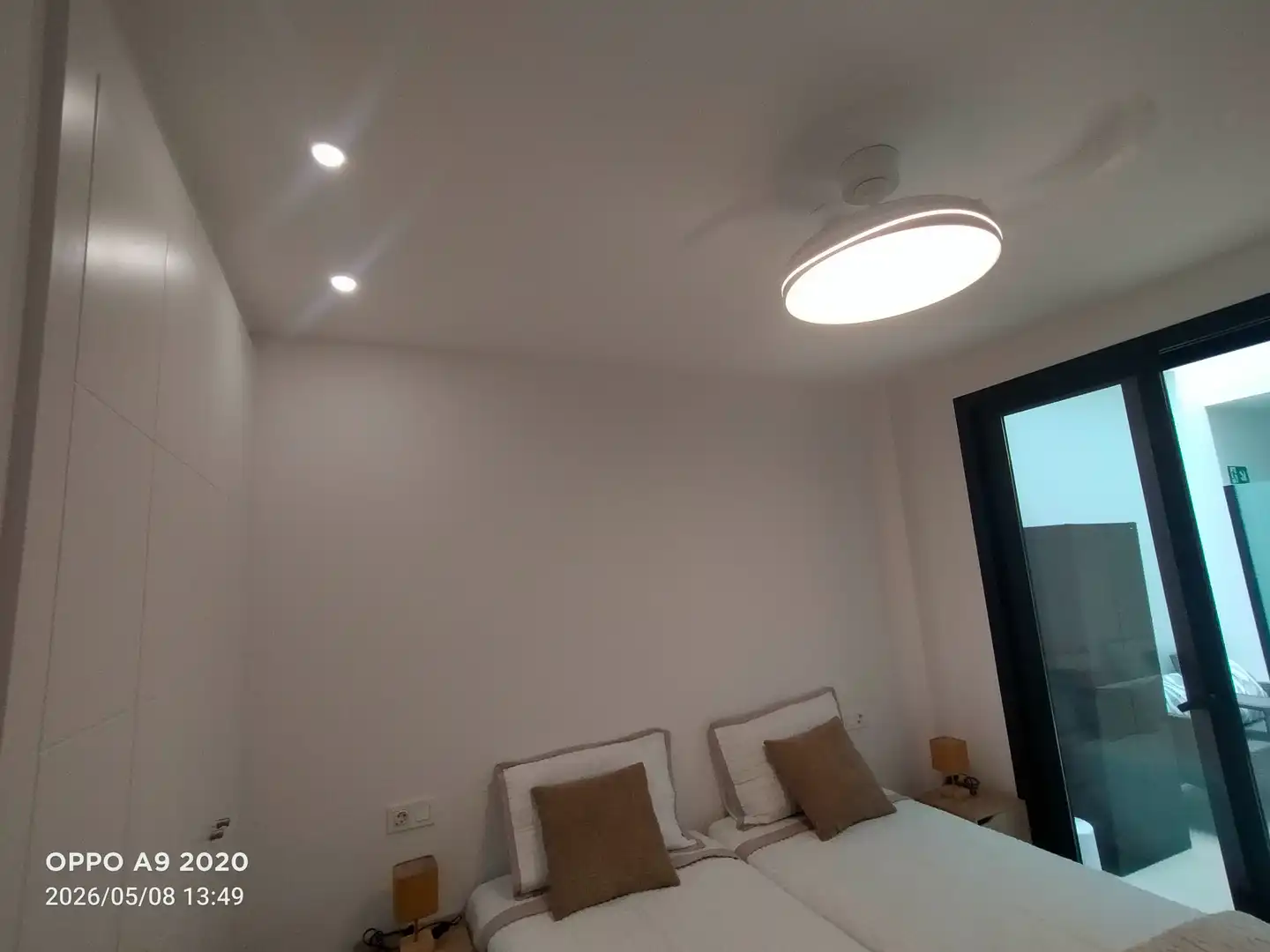 Dormitori de Apartament de lloguer en Puerto de la Cruz amb Parquet, Moblat i Forn