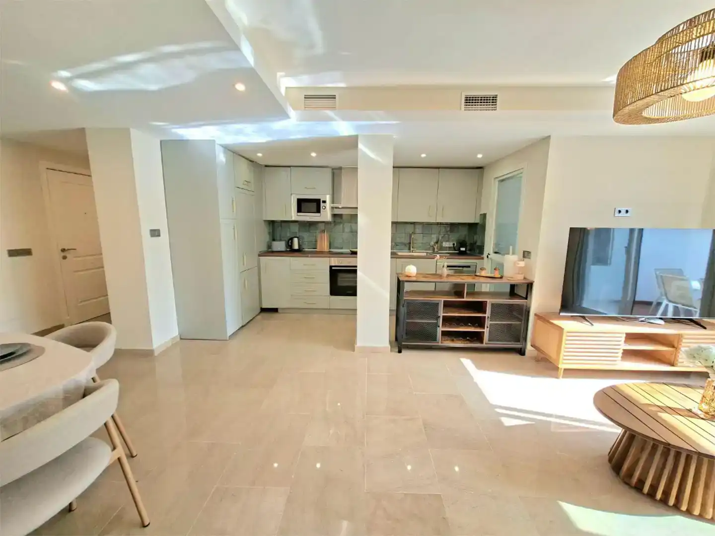 Kitchen of Flat for sale in Manilva  with Air Conditioner and Swimming Pool