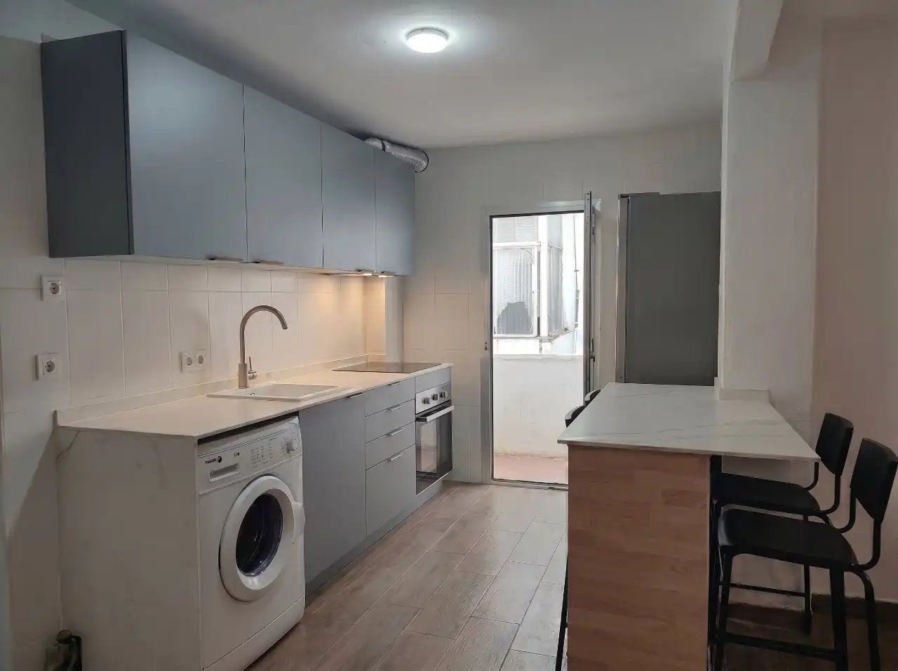Kitchen of Flat for rent in Talavera de la Reina  with Furnished, Oven and Washing machine