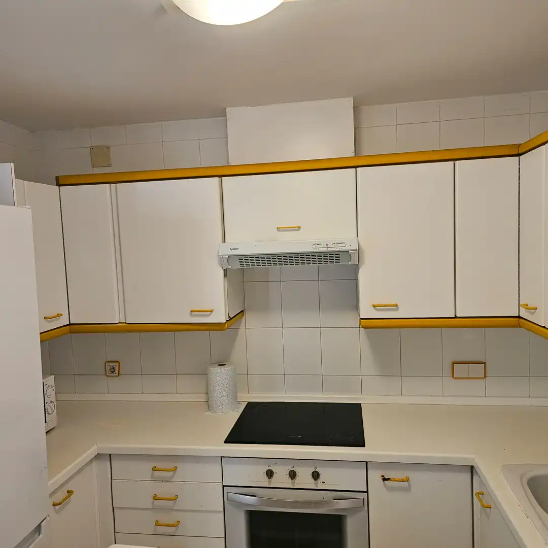 Cuina de Casa adosada en venda en La Manga del Mar Menor amb Jardí privat, Terrassa i Moblat