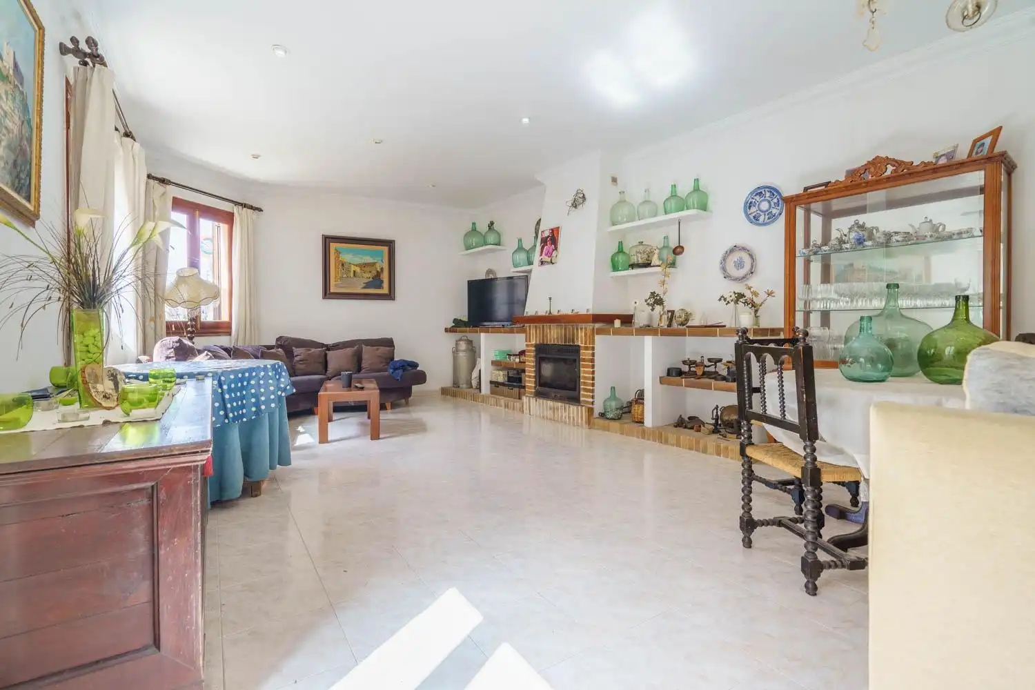 Sala d'estar de Casa o xalet en venda en Artà amb Traster i Balcó