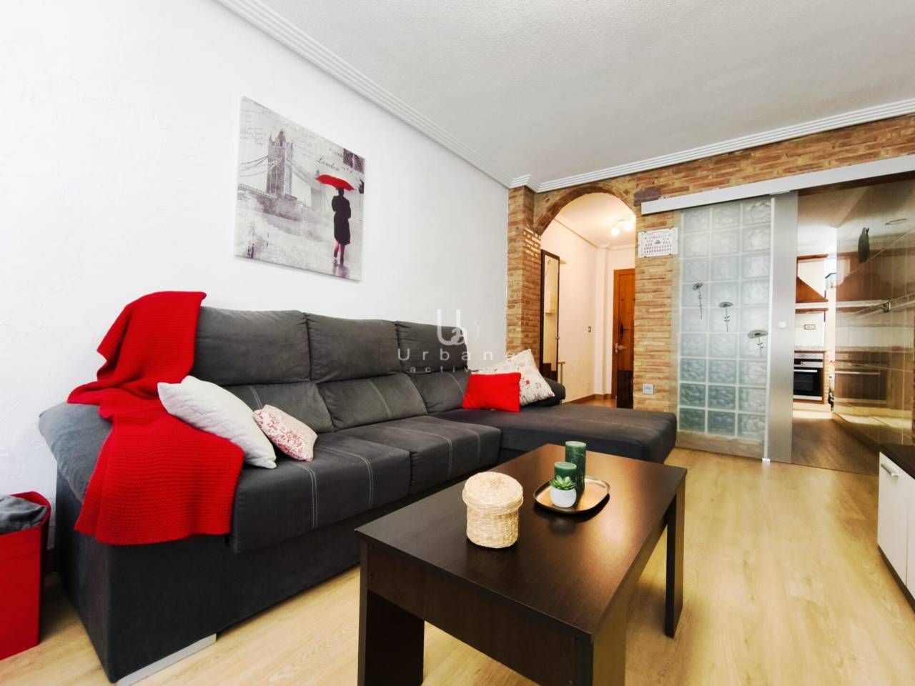 Living room of Flat for sale in Molina de Segura  with Air Conditioner and Balcony