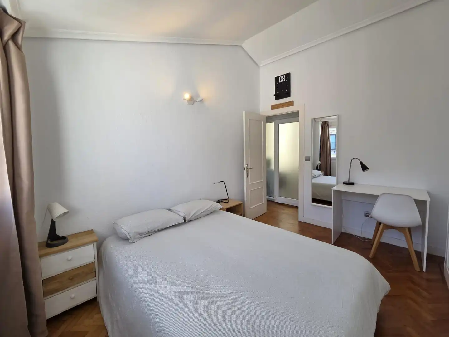Bedroom of Attic for rent in Santa Cruz de Bezana  with Private garden, Parquet flooring and Terrace