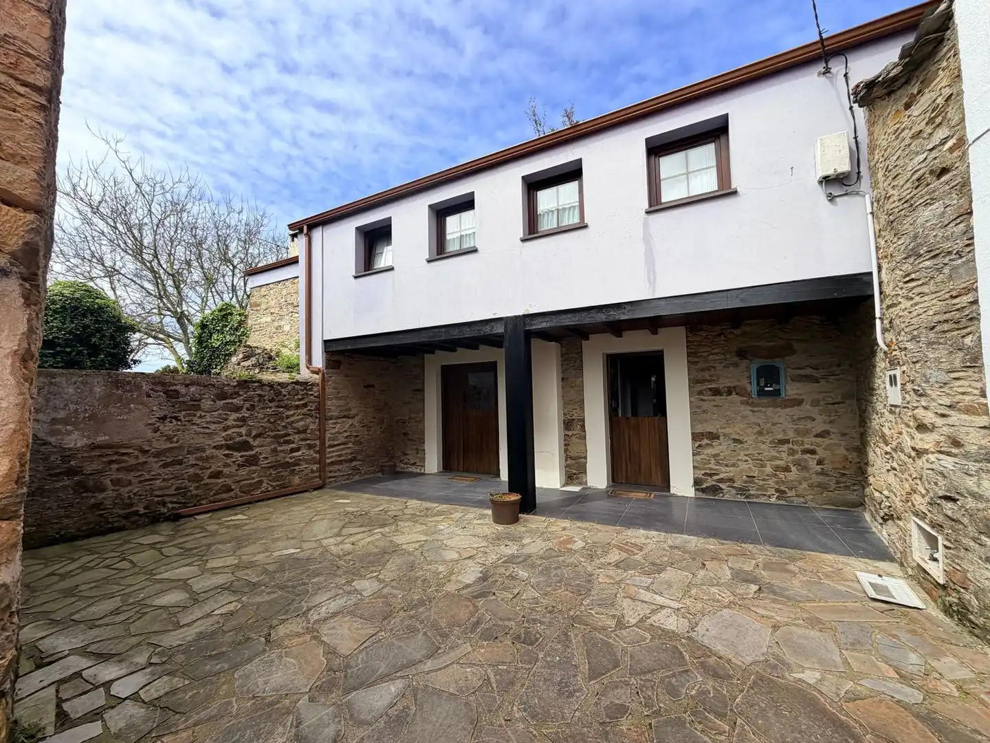 Exterior view of Houses for sale in Tapia de Casariego  with Heating, Terrace and Storage room