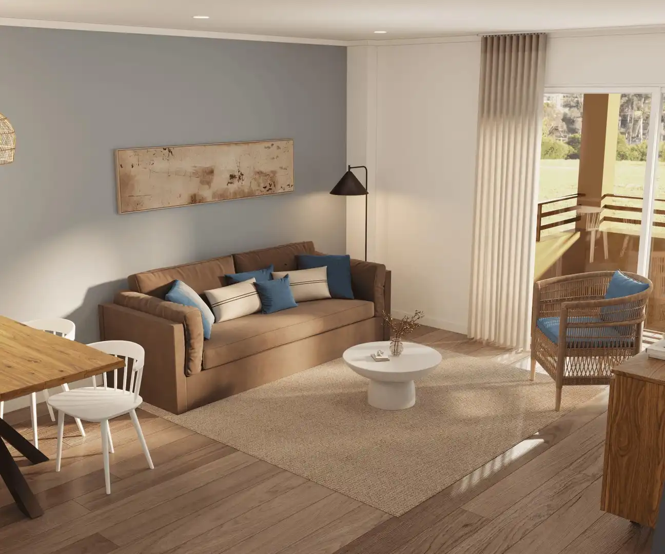 Sala de estar de Apartamento en venta en Felanitx