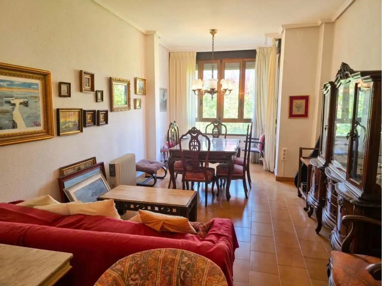 Sala de estar de Apartamento en venta en Valencia con Aire acondicionado y Calefacción