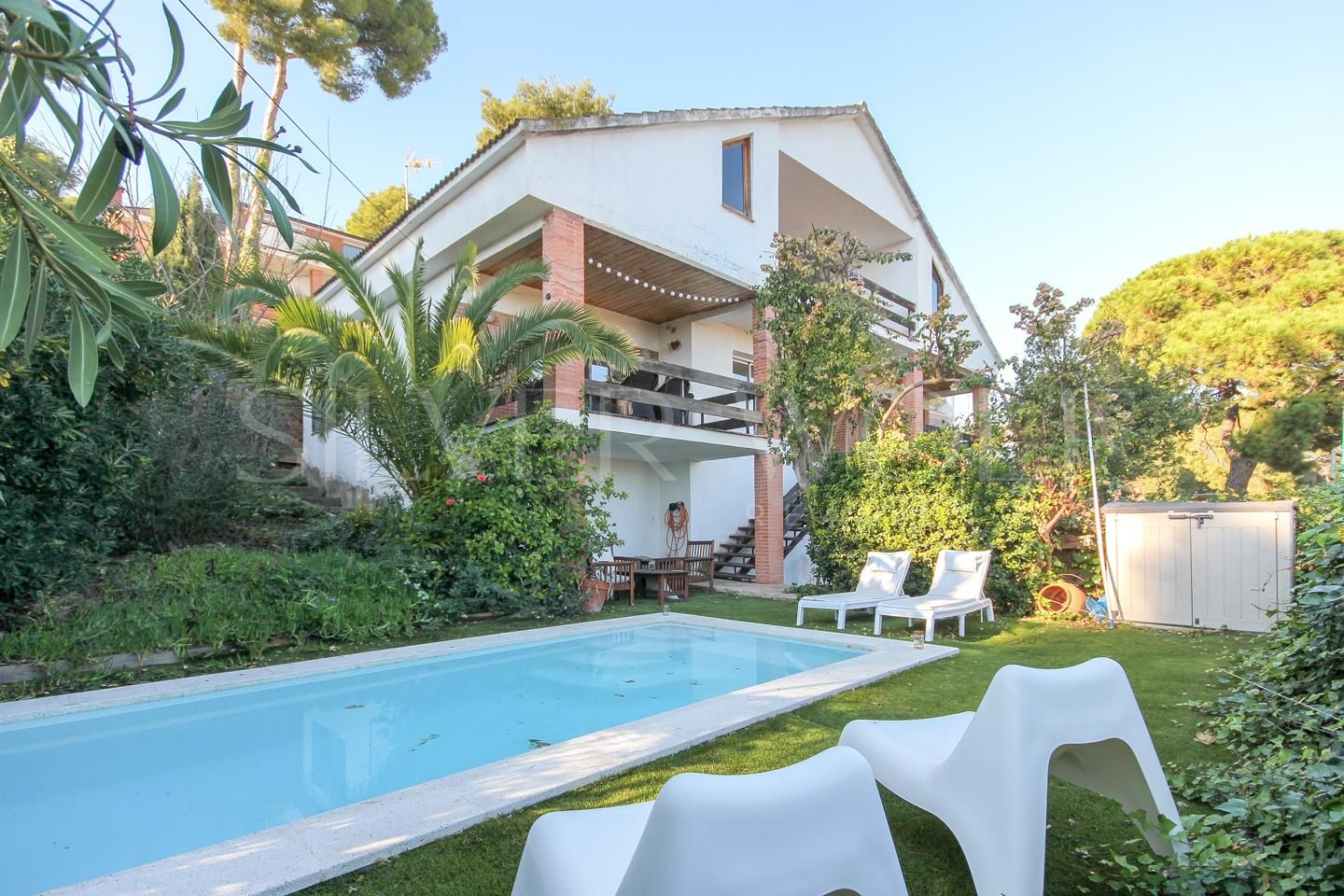Garden of House or chalet for sale in Castelldefels  with Air Conditioner, Heating and Private garden