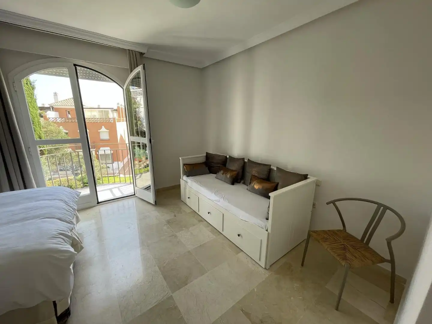 Dormitori de Casa o xalet de lloguer en Marbella amb Aire condicionat, Calefacció i Terrassa