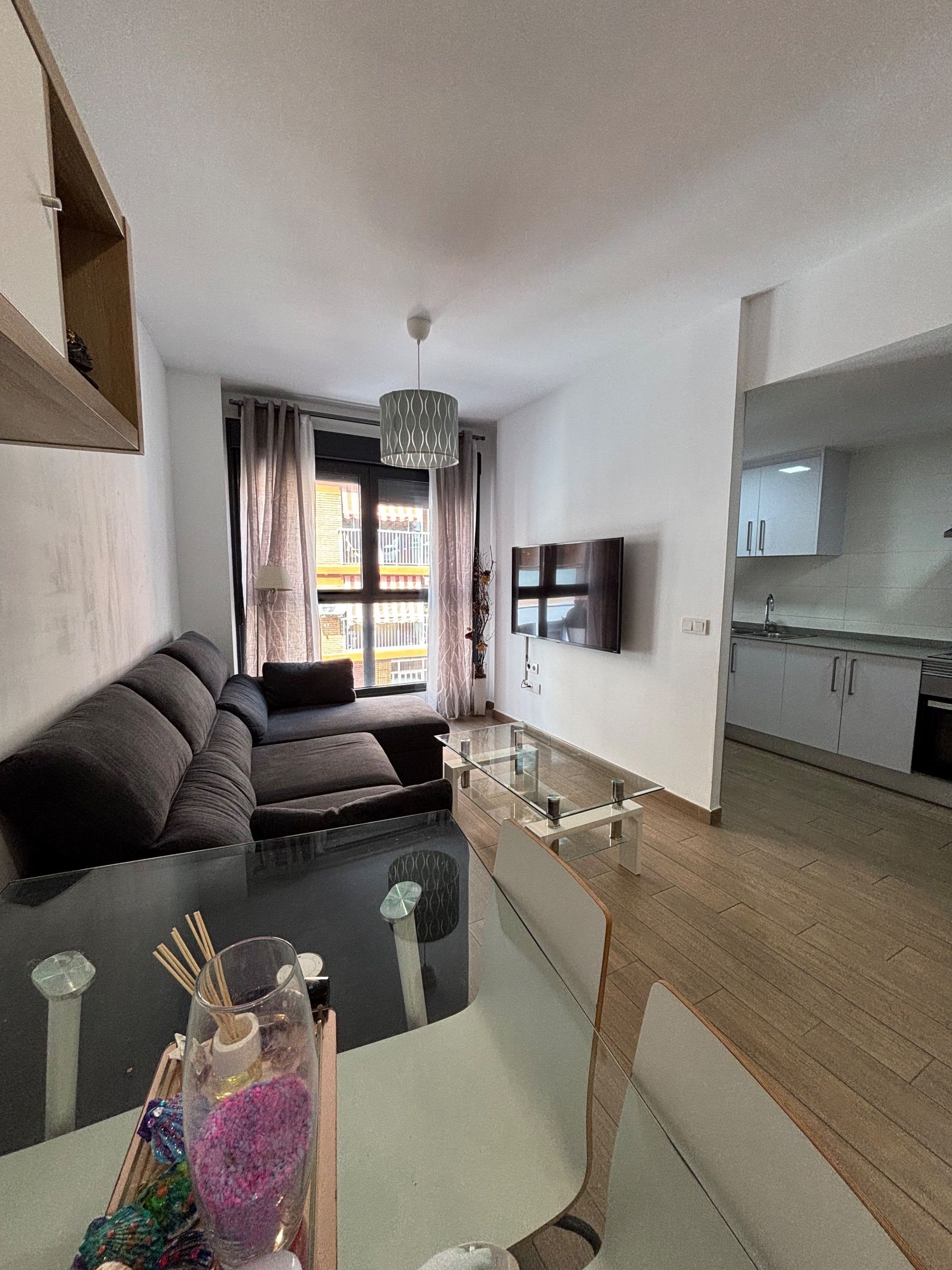 Living room of Flat for sale in  Valencia Capital  with Air Conditioner and Heating