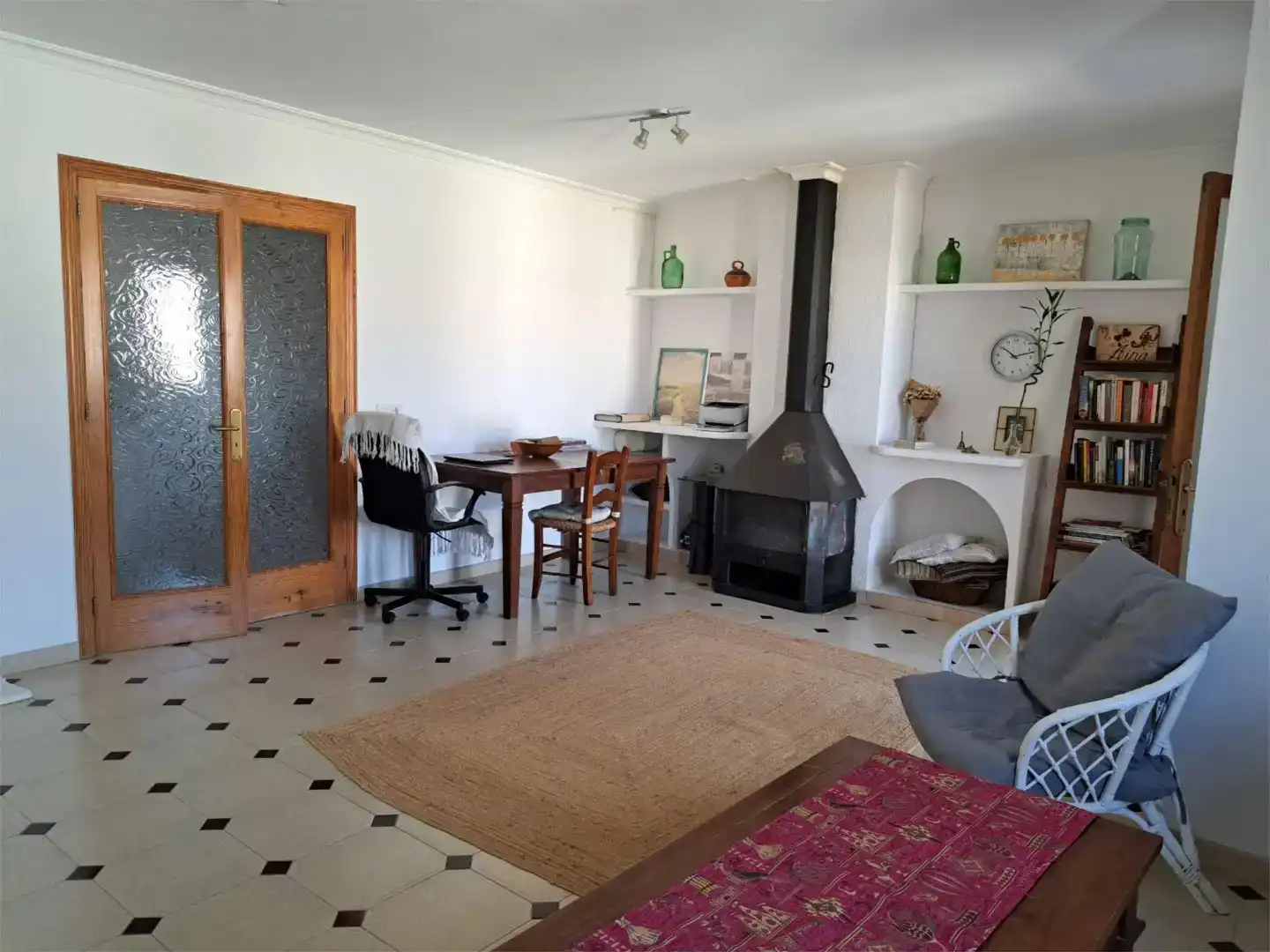 Sala d'estar de Pis en venda en Santa Margalida amb Aire condicionat i Balcó