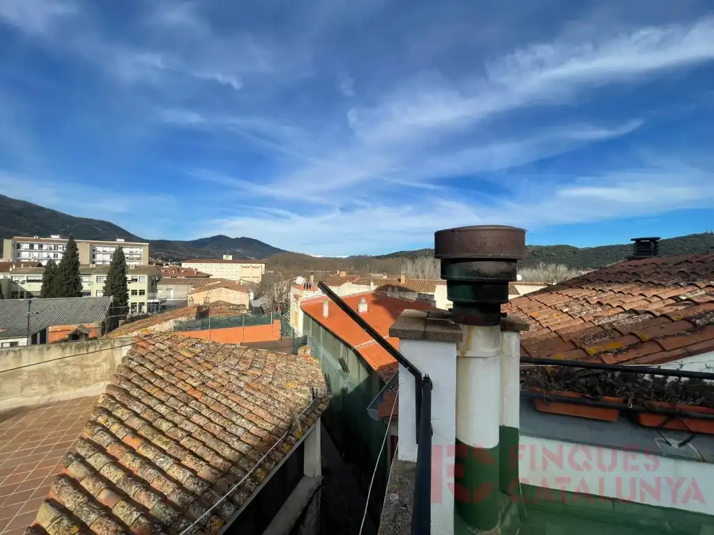 Exterior view of Houses for sale in Anglès  with Terrace and Balcony