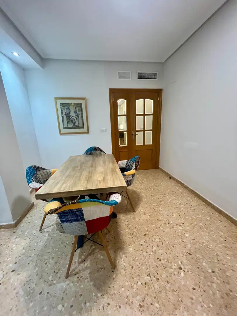 Dining room of Flat for sale in Elche / Elx  with Air Conditioner, Heating and Furnished