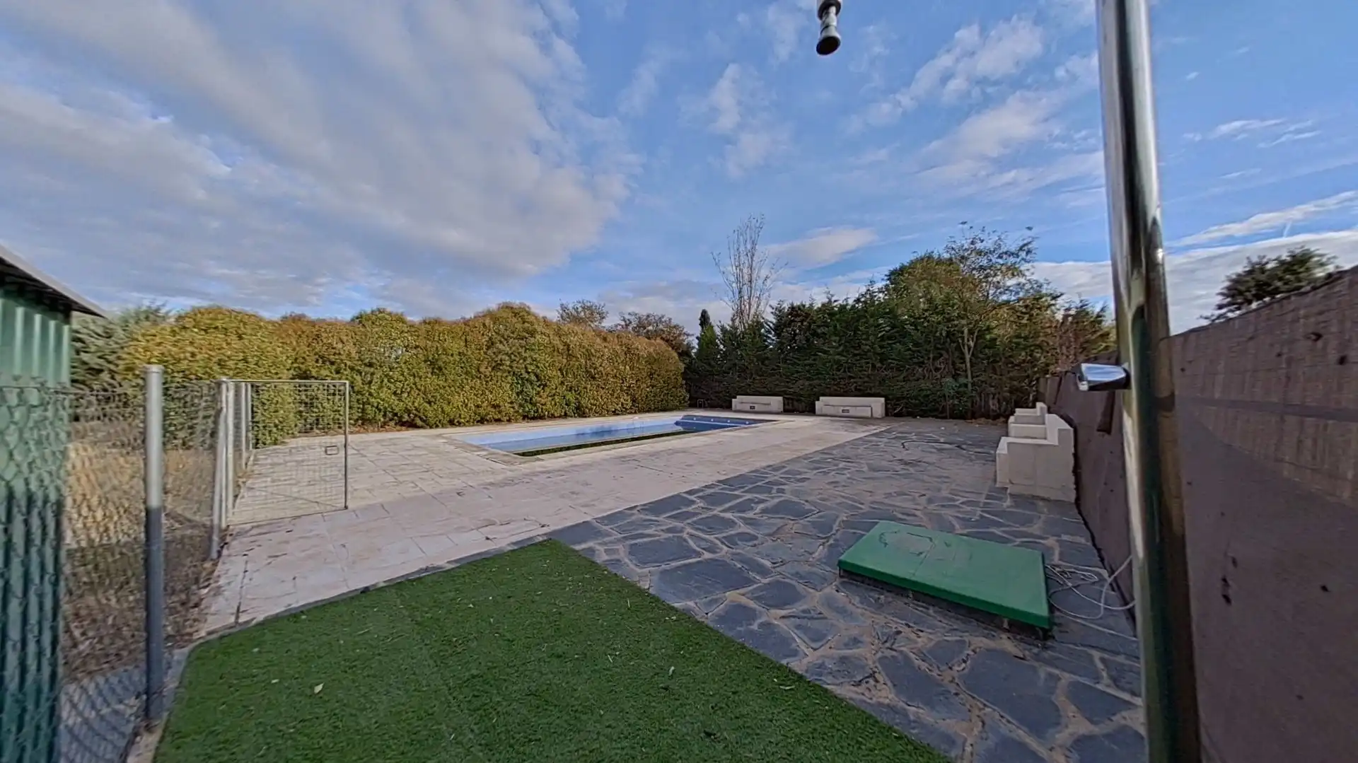 Terrasse von Wohnung zum Verkauf in Nuevo Baztán mit Privatgarten, Terrasse und Abstellraum