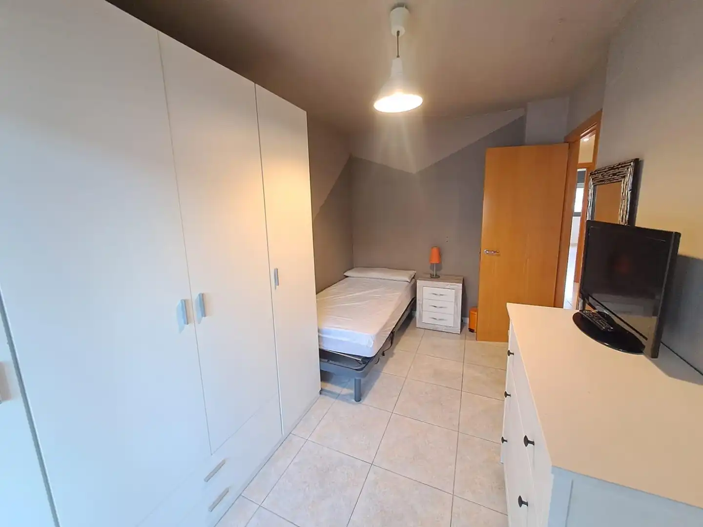 Schlafzimmer von Wohnung zur Miete in Igualada mit Möbliert