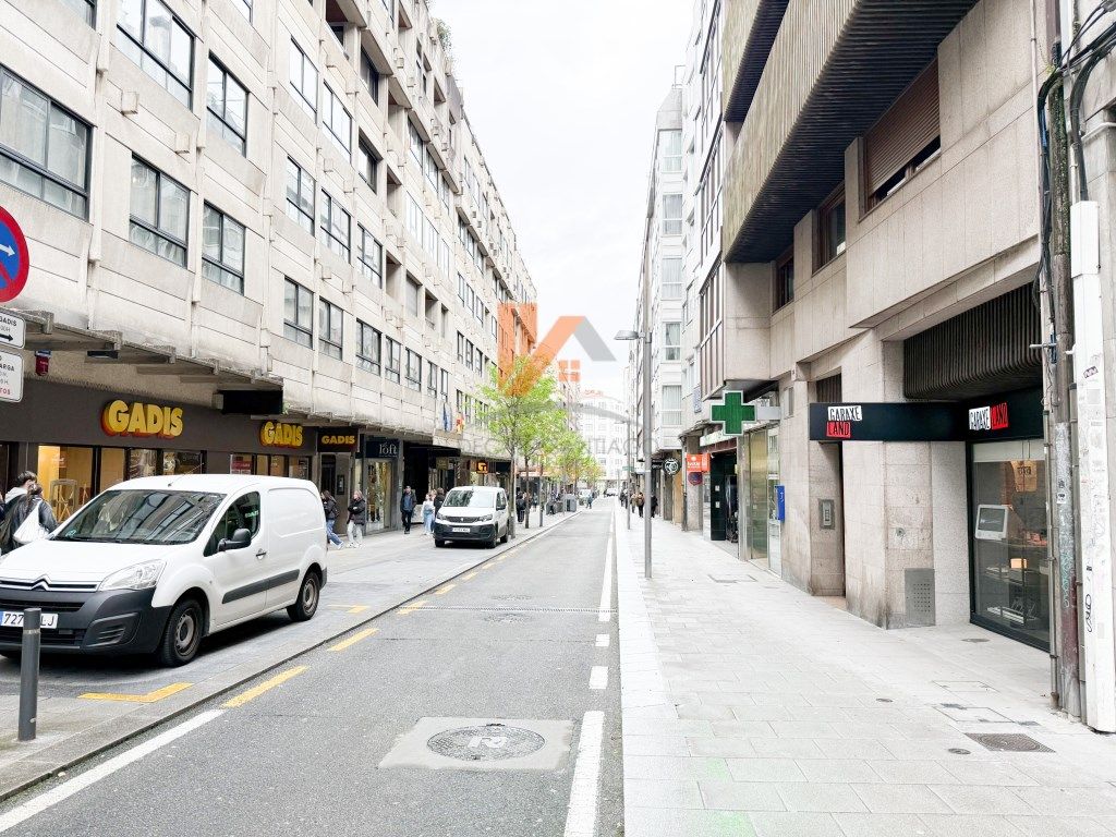 Exterior view of Flat for sale in Santiago de Compostela 