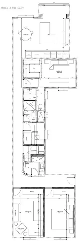 Piso con ascensor en venta en De María De Molina, imagen 41