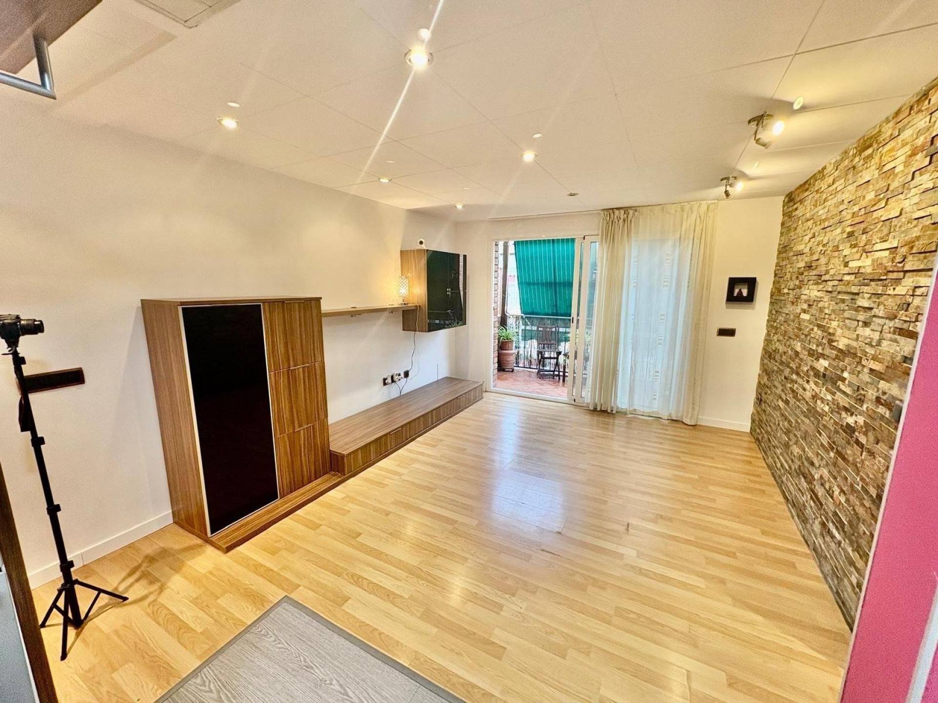 Sala d'estar de Àtic en venda en Blanes amb Calefacció i Balcó