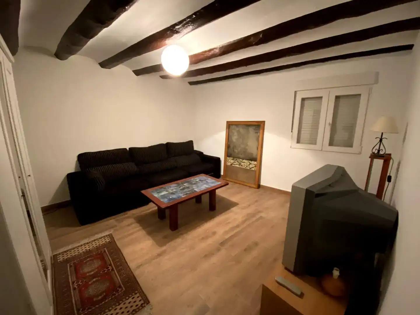 Sala d'estar de Casa adosada en venda en Magallón