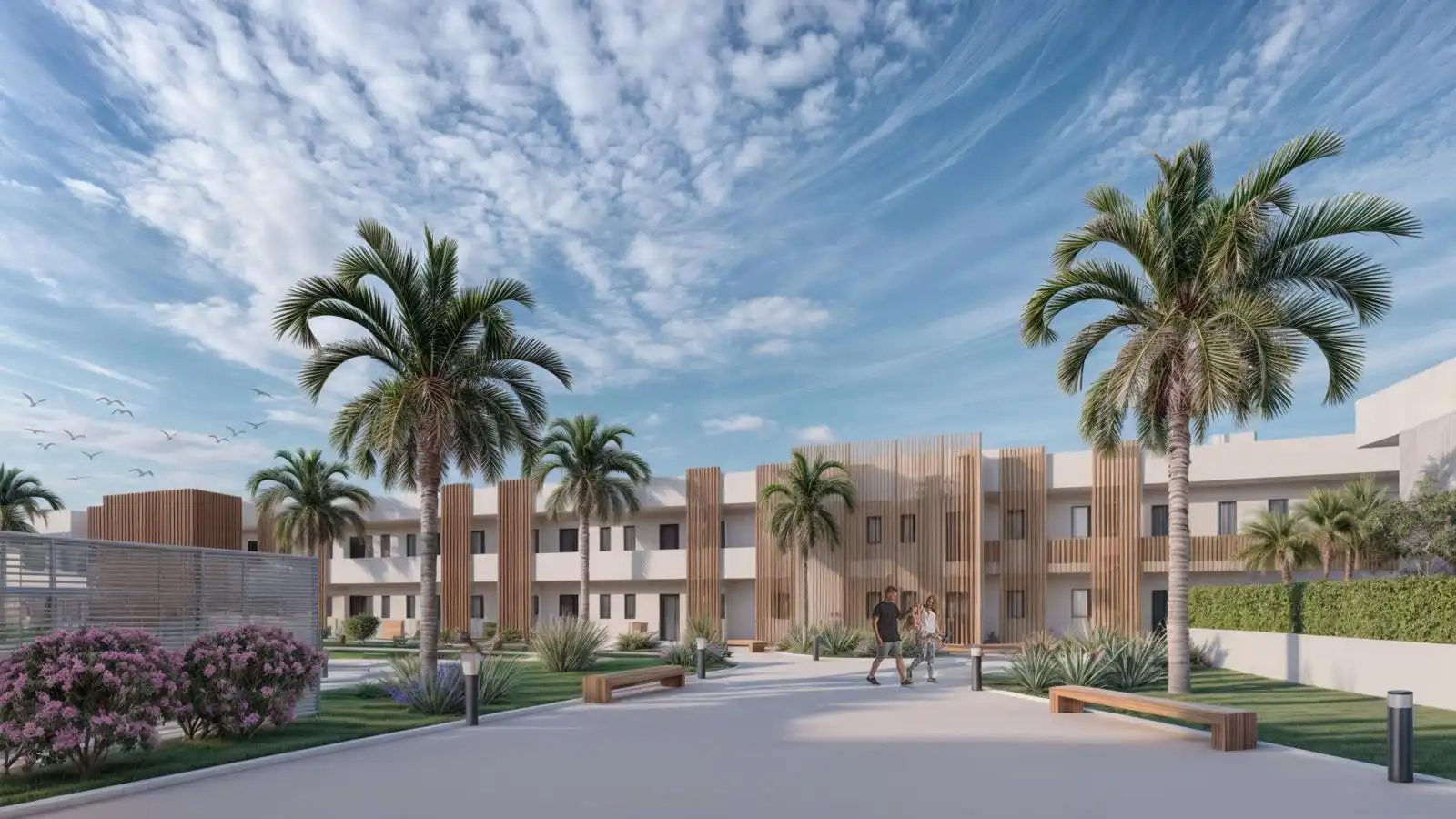 Vista exterior de Planta baja en venta en Islantilla con Aire acondicionado, Calefacción y Terraza